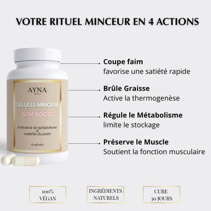 GÉLULES  MINCEUR SLIM BOOST